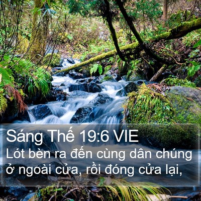 Sáng Thế 19:6 VIE Bible Verse Image