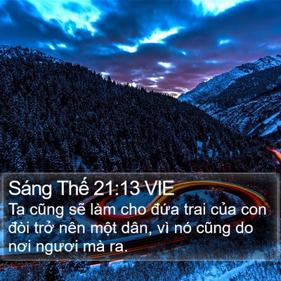 Sáng Thế 21:13 VIE Bible Verse Image