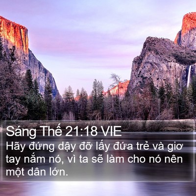 Sáng Thế 21:18 VIE Bible Verse Image