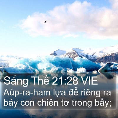 Sáng Thế 21:28 VIE Bible Verse Image