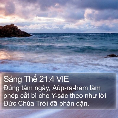 Sáng Thế 21:4 VIE Bible Verse Image