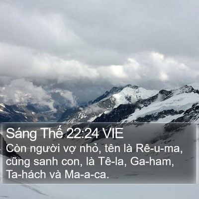 Sáng Thế 22:24 VIE Bible Verse Image