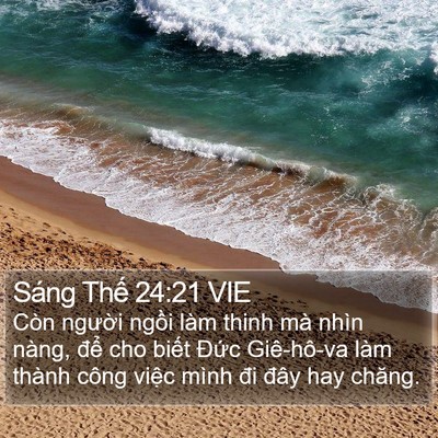 Sáng Thế 24:21 VIE Bible Verse Image