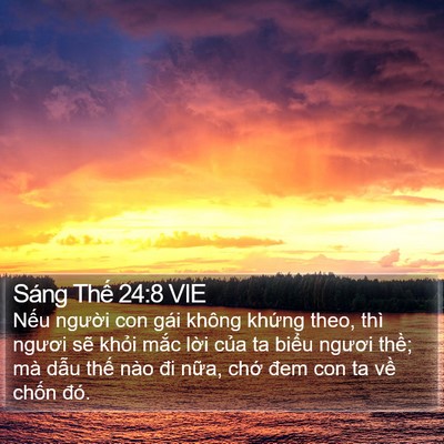 Sáng Thế 24:8 VIE Bible Verse Image