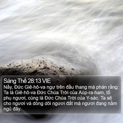 Sáng Thế 28:13 VIE Bible Verse Image