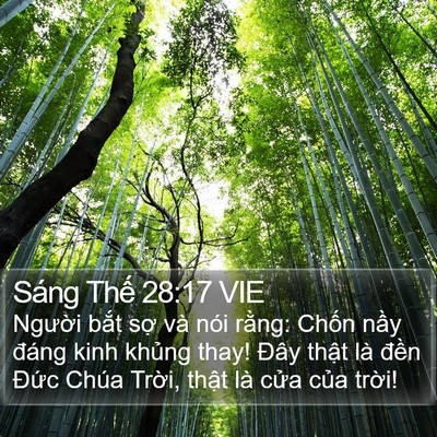 Sáng Thế 28:17 VIE Bible Verse Image
