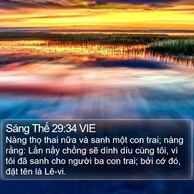 Sáng Thế 29:34 VIE Bible Verse Image