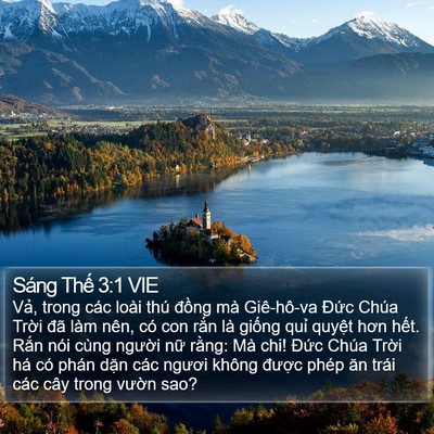 Sáng Thế 3:1 VIE Bible Verse Image