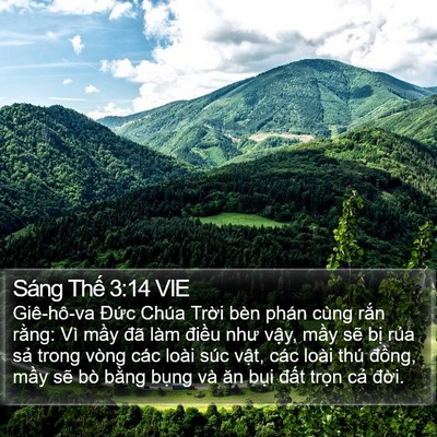 Sáng Thế 3:14 VIE Bible Verse Image