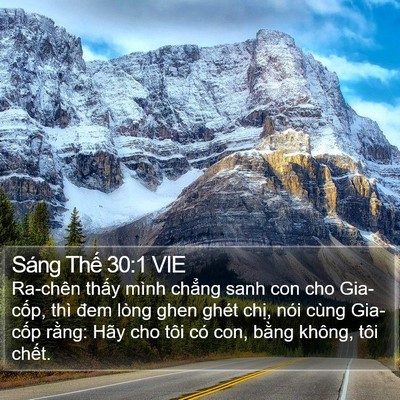 Sáng Thế 30:1 VIE Bible Verse Image