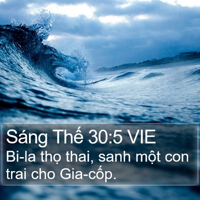 Sáng Thế 30:5 VIE Bible Verse Image