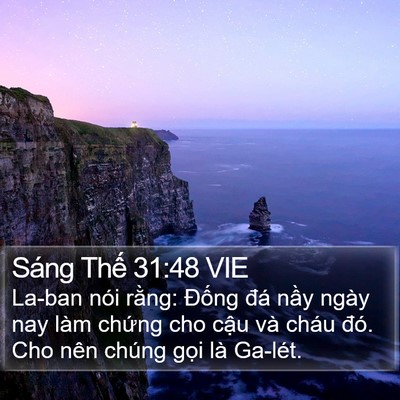 Sáng Thế 31:48 VIE Bible Verse Image