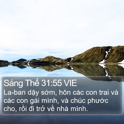 Sáng Thế 31:55 VIE Bible Verse Image