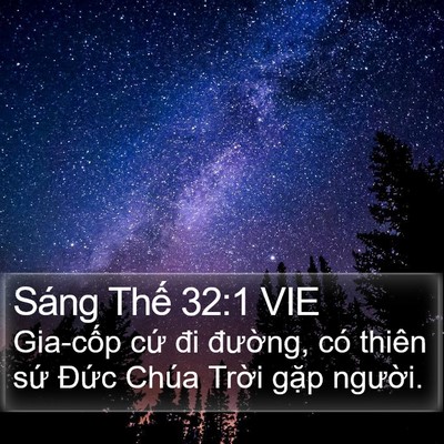 Sáng Thế 32:1 VIE Bible Verse Image
