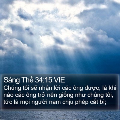 Sáng Thế 34:15 VIE Bible Verse Image