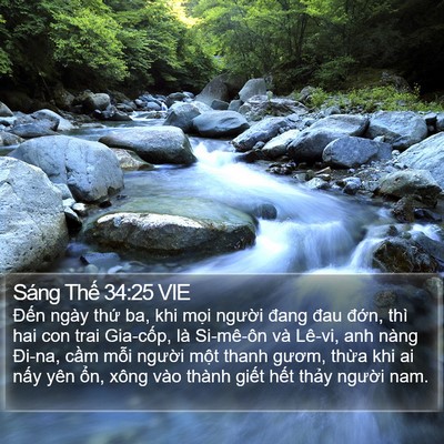 Sáng Thế 34:25 VIE Bible Verse Image