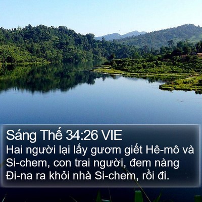 Sáng Thế 34:26 VIE Bible Verse Image