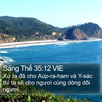 Sáng Thế 35:12 VIE Bible Verse Image