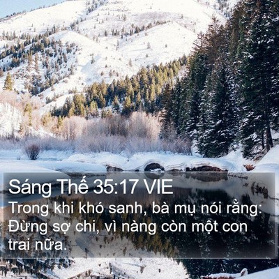Sáng Thế 35:17 VIE Bible Verse Image