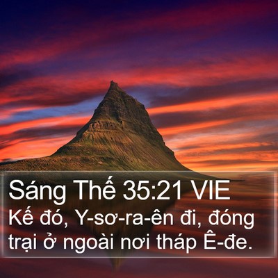 Sáng Thế 35:21 VIE Bible Verse Image