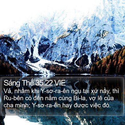 Sáng Thế 35:22 VIE Bible Verse Image