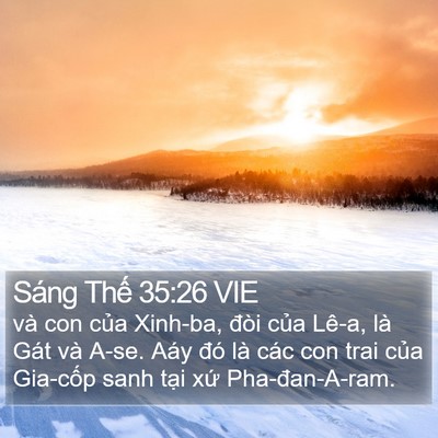 Sáng Thế 35:26 VIE Bible Verse Image