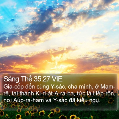 Sáng Thế 35:27 VIE Bible Verse Image