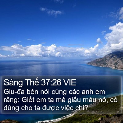 Sáng Thế 37:26 VIE Bible Verse Image