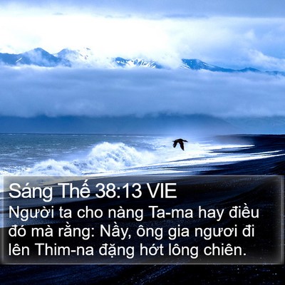 Sáng Thế 38:13 VIE Bible Verse Image