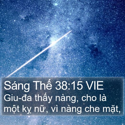 Sáng Thế 38:15 VIE Bible Verse Image