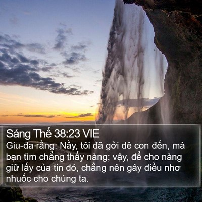Sáng Thế 38:23 VIE Bible Verse Image