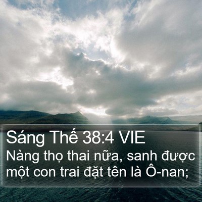 Sáng Thế 38:4 VIE Bible Verse Image