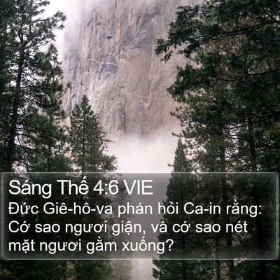 Sáng Thế 4:6 VIE Bible Verse Image