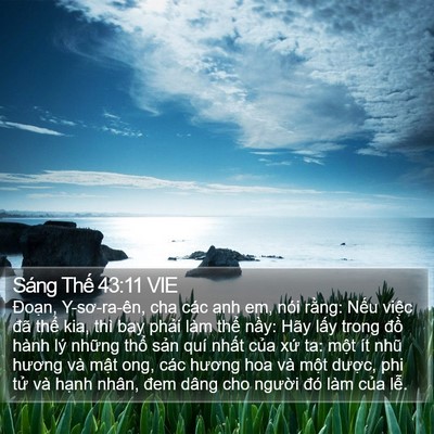 Sáng Thế 43:11 VIE Bible Verse Image
