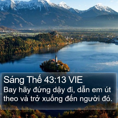 Sáng Thế 43:13 VIE Bible Verse Image