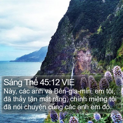 Sáng Thế 45:12 VIE Bible Verse Image