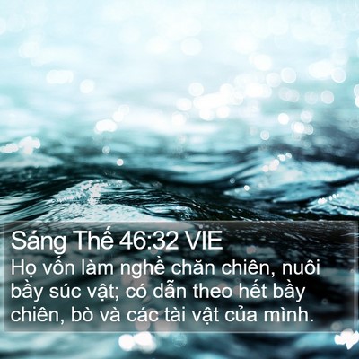 Sáng Thế 46:32 VIE Bible Verse Image