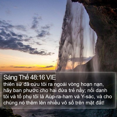 Sáng Thế 48:16 VIE Bible Verse Image