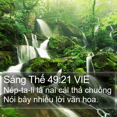 Sáng Thế 49:21 VIE Bible Verse Image