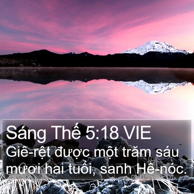 Sáng Thế 5:18 VIE Bible Verse Image