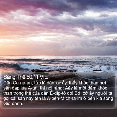 Sáng Thế 50:11 VIE Bible Verse Image