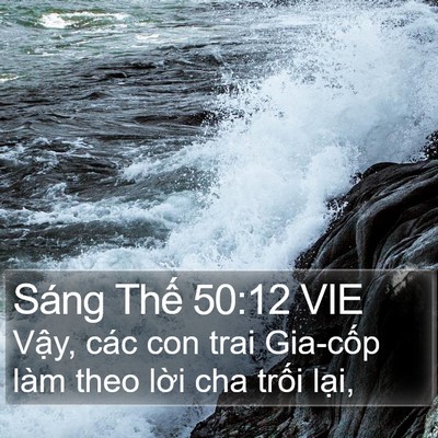 Sáng Thế 50:12 VIE Bible Verse Image