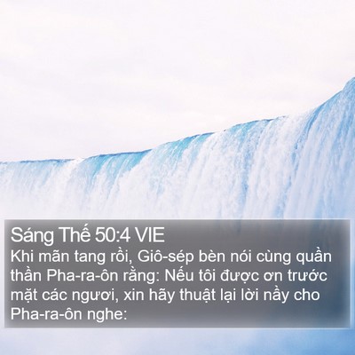 Sáng Thế 50:4 VIE Bible Verse Image