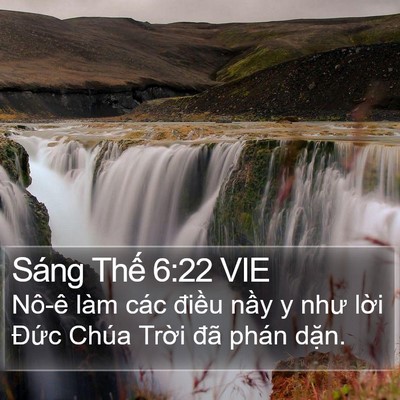 Sáng Thế 6:22 VIE Bible Verse Image