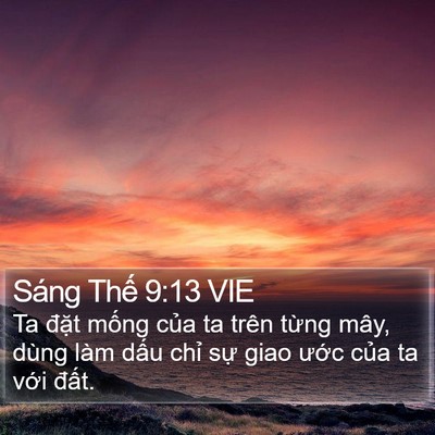 Sáng Thế 9:13 VIE Bible Verse Image