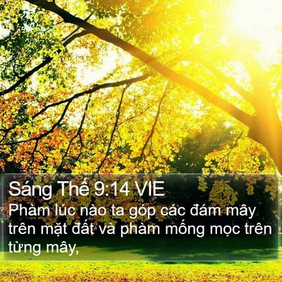 Sáng Thế 9:14 VIE Bible Verse Image