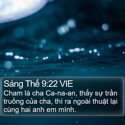 Sáng Thế 9:22 VIE Bible Verse Image