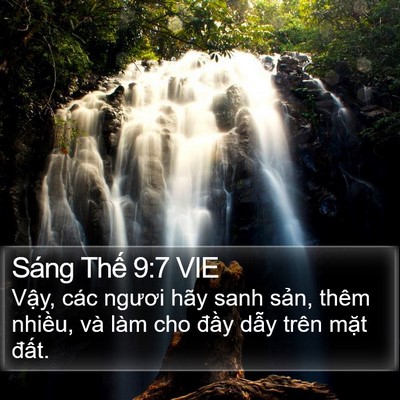 Sáng Thế 9:7 VIE Bible Verse Image
