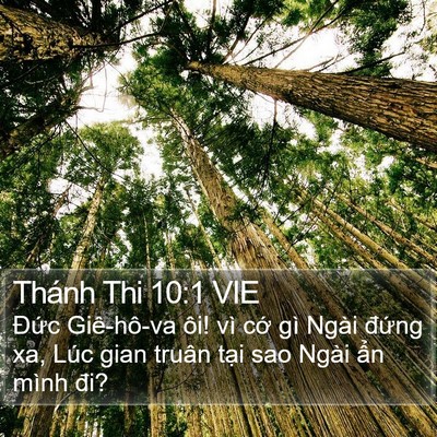 Thánh Thi 10:1 VIE Bible Verse Image