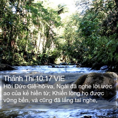 Thánh Thi 10:17 VIE Bible Verse Image